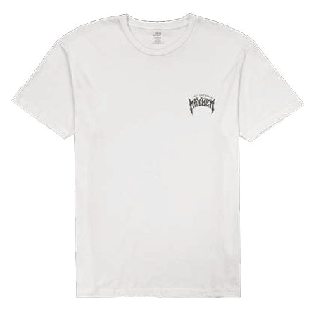 LOST / MAYHEM T SHIRT WHITE