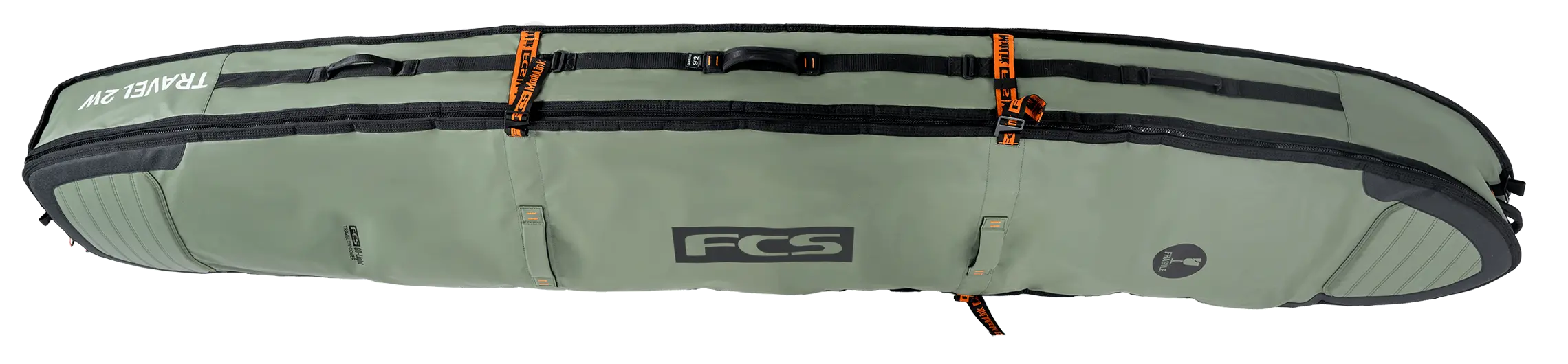 FCS TRAVEL 2 WHEELY BOARDBAG