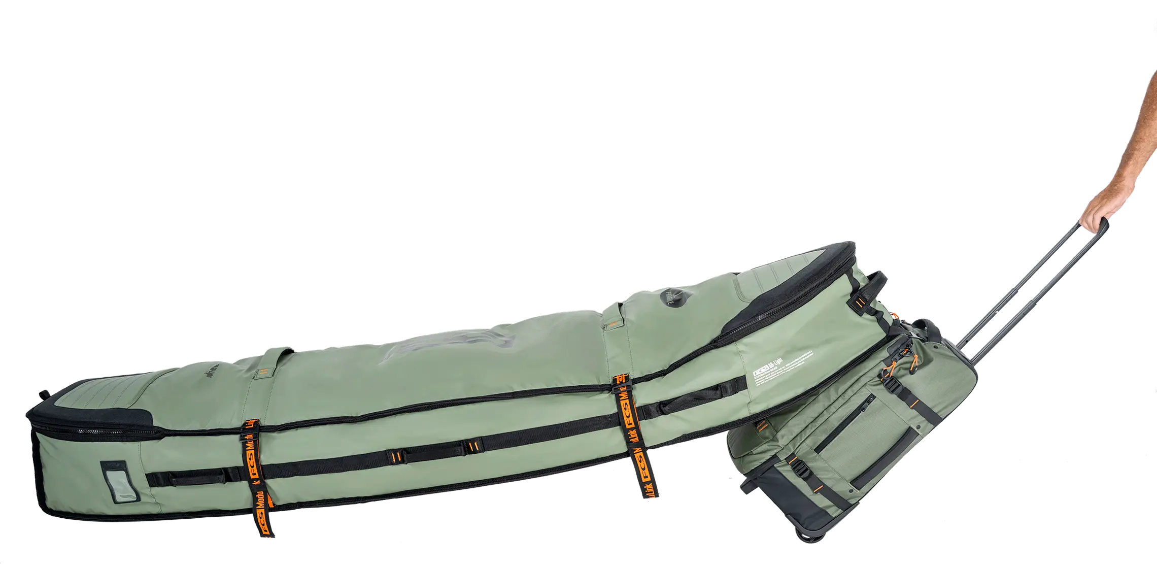 FCS TRAVEL 3 WHEELY BOARDBAG