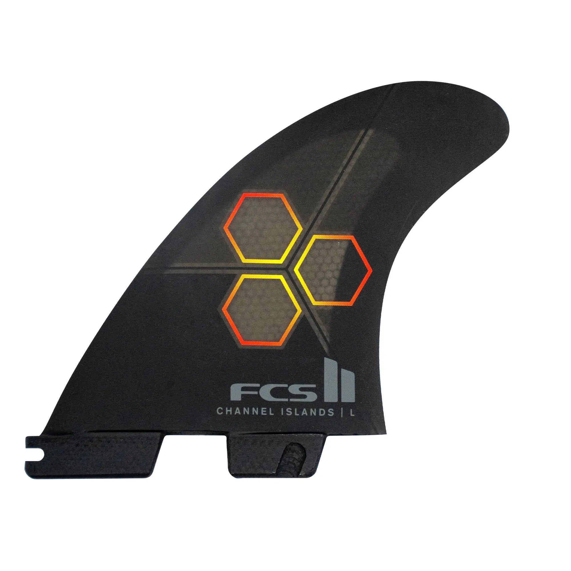 FCS2 CI UPRIGHT BLACK TRI FIN