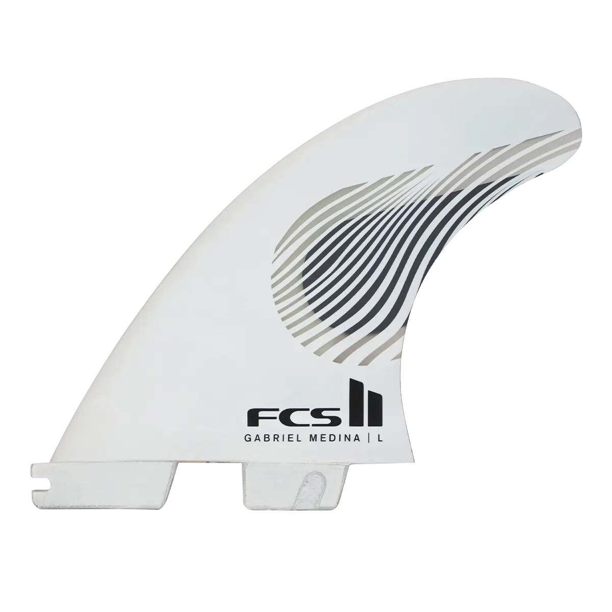 FCS2 GABRIEL MEDINA WHITE TRI FIN