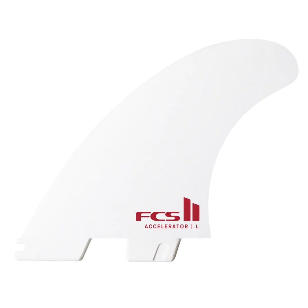 FCS2 ACCELERATOR PC WHITE TRI FIN