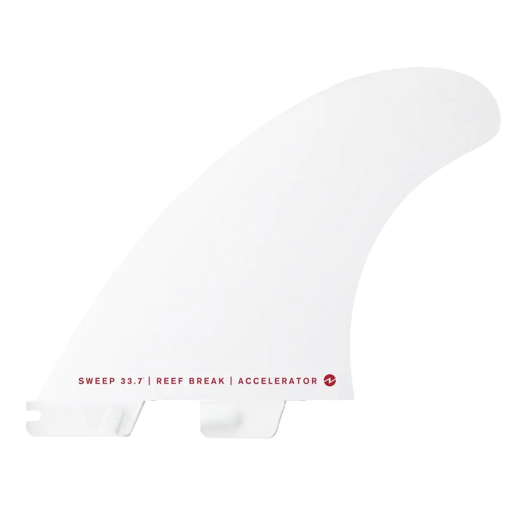 FCS2 ACCELERATOR PC WHITE TRI FIN