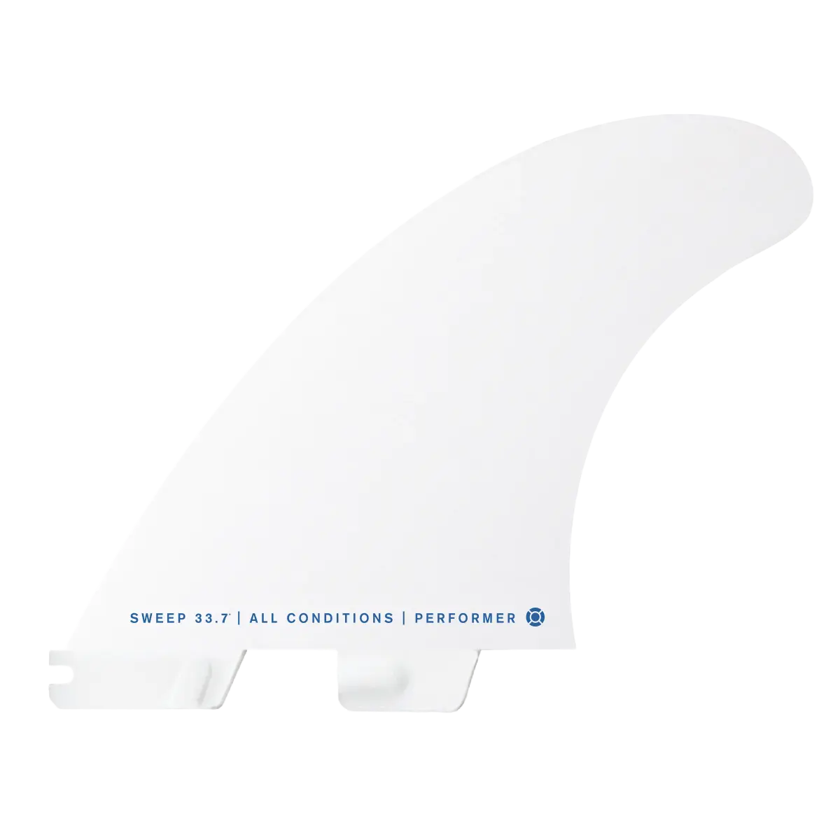 FCS2 PERFORMER PC WHITE TRI FIN