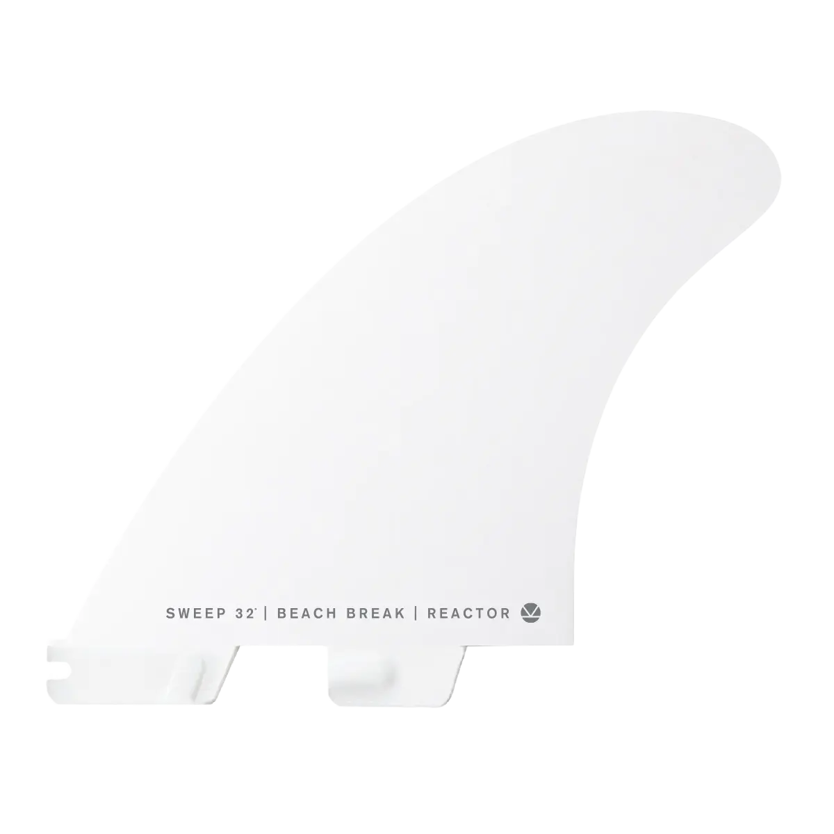FCS2 REACTOR PC WHITE TRI FIN