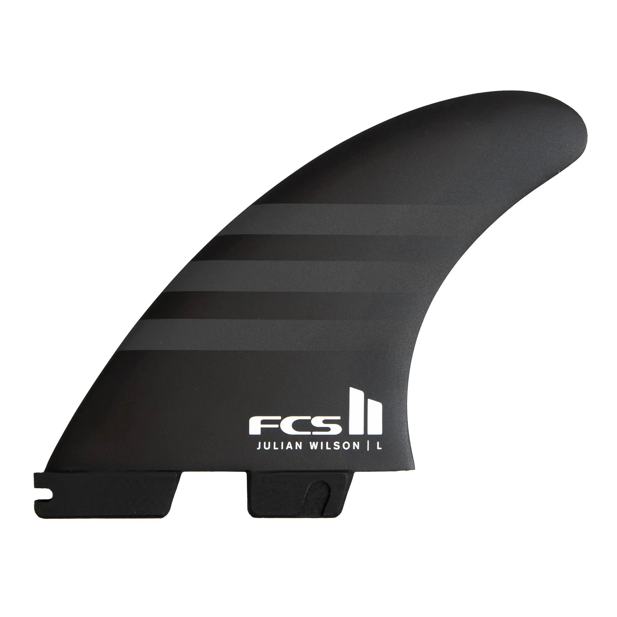 FCS2 JULIAN WILSON BLACK TRI FIN