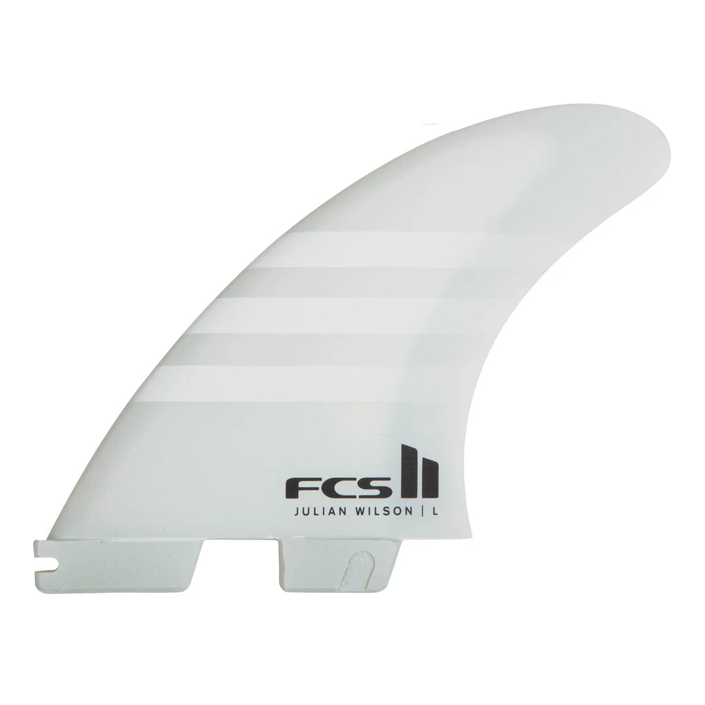 FCS2 JULIAN WILSON WHITE TRI FIN