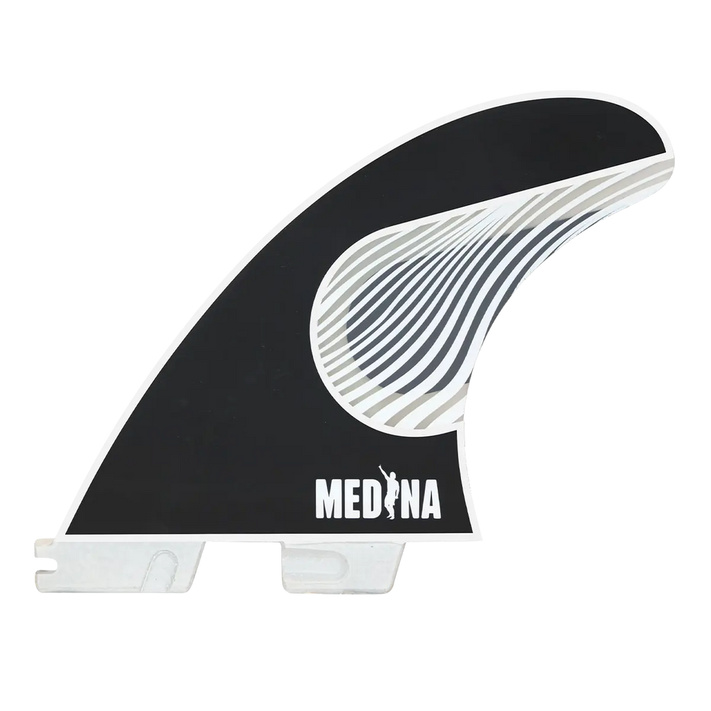 FCS2 GABRIEL MEDINA WHITE TRI FIN
